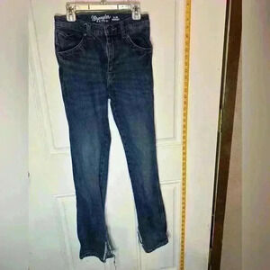 Wrangler Retro Slim Straight Boys Jeans Size 16 Slim